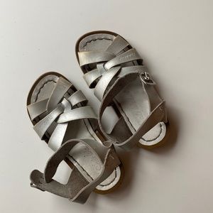 Saltwater silver sandal